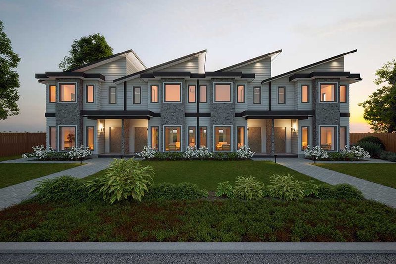 Contemporary Style House Plan - 10 Beds 8 Baths 7886 Sq/Ft Plan #1101-36