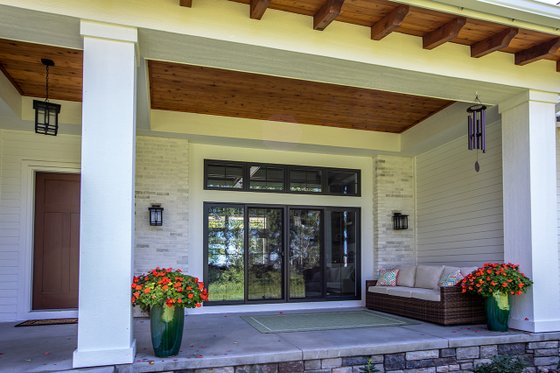 Exterior - Front Elevation 7 for Farmhouse House Plan #51-1132 - 4 bed, 4.5 bath