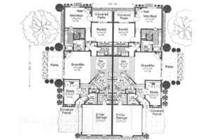 Floor Plan - Main Floor for Traditional House Plan #310-469 - 3 bed, 2 bath