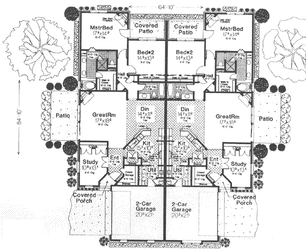 Traditional Floor Plan - Main Floor Plan #310-469