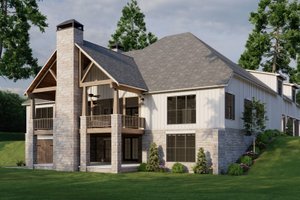 Exterior - Other Elevation for Craftsman House Plan #923-364 - 3 bed, 3.5 bath