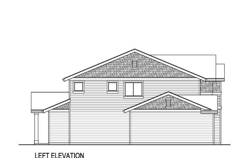 House Blueprint - Exterior - Other Elevation for Farmhouse House Plan #569-52 - 5 bed, 3 bath