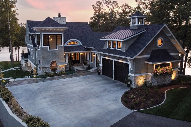 Architectural House Design - Exterior - Front Elevation 3 for Cottage House Plan #928-404 - 3 bed, 3 bath