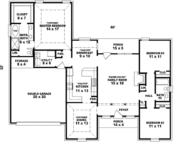 European Floor Plan - Main Floor Plan #81-916