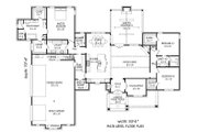 European Style House Plan - 3 Beds 2.5 Baths 2700 Sq/Ft Plan #932-22 
