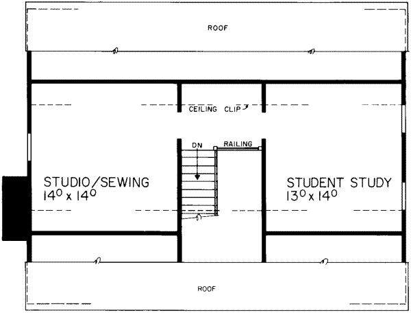 Colonial Floor Plan - Other Floor Plan #72-356