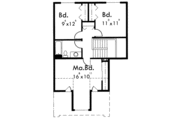 Traditional Style House Plan - 3 Beds 1.5 Baths 2486 Sq/Ft Plan #303-449 