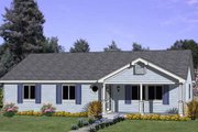 Ranch Style House Plan - 4 Beds 2 Baths 1422 Sq/Ft Plan #116-237 
