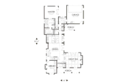 Mediterranean Style House Plan - 5 Beds 4.5 Baths 3351 Sq/Ft Plan #48-243 