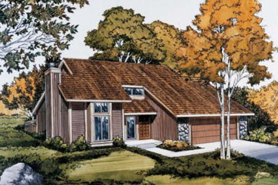 Exterior - Other Elevation for Modern House Plan #312-533 - 3 bed, 2.5 bath
