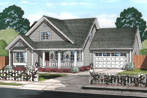 Country style, Cottage design home, elevation