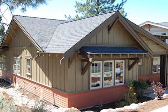 Exterior - Other Elevation for Bungalow House Plan #434-1 - 3 bed, 2.5 bath
