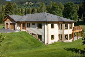 Modern Exterior - Front Elevation Plan #117-524