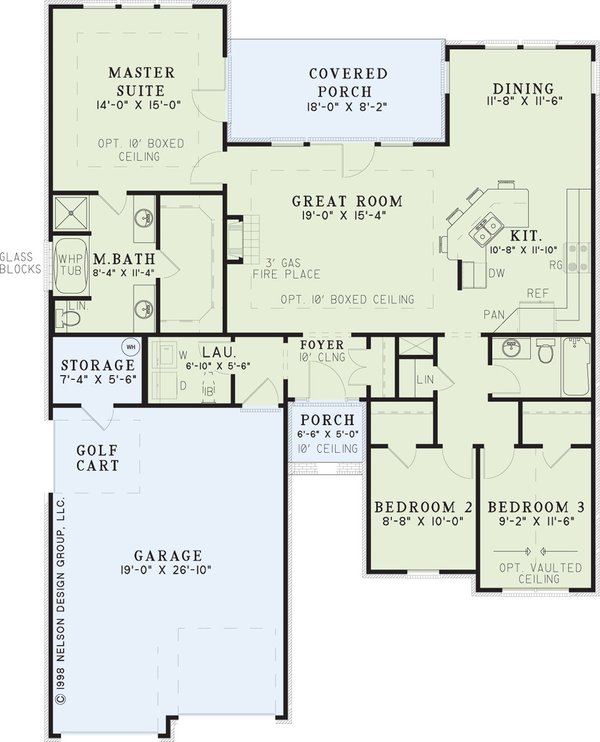 European Floor Plan - Main Floor Plan #17-193