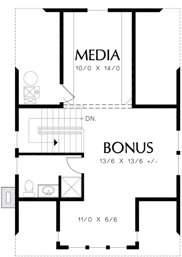 Colonial Floor Plan - Other Floor Plan #48-1008