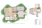 Contemporary Style House Plan - 4 Beds 4.5 Baths 5594 Sq/Ft Plan #1083-8 