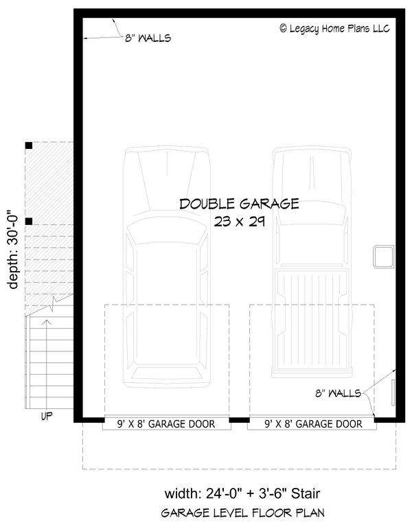 House Blueprint - Southern Floor Plan - Main Floor Plan #932-815