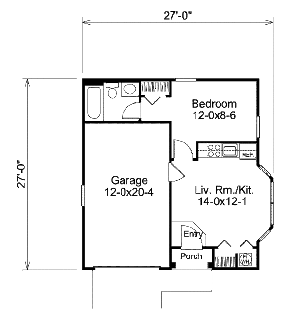 Traditional Floor Plan - Main Floor Plan #57-397