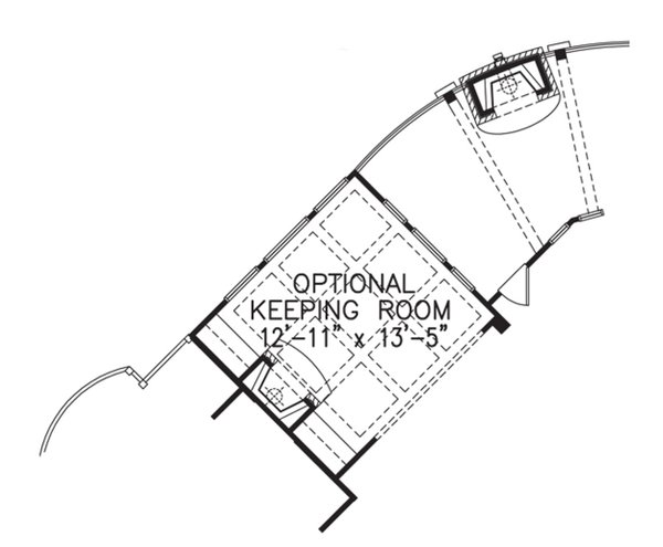 Craftsman Floor Plan - Other Floor Plan #54-551