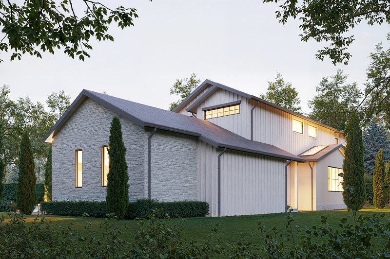 House Design - Exterior - Other Elevation 1 for European House Plan #1066-295 - 4 bed, 4.5 bath