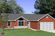 Ranch Style House Plan - 3 Beds 2 Baths 1175 Sq/Ft Plan #116-152 