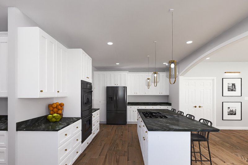 House Design - Interior - Kitchen 1 for Craftsman House Plan #1060-215 - 4 bed, 2.5 bath