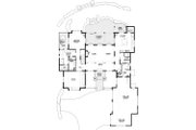Craftsman Style House Plan - 3 Beds 2.5 Baths 3901 Sq/Ft Plan #895-11 