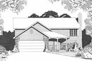 Traditional Style House Plan - 2 Beds 2 Baths 1000 Sq/Ft Plan #58-101 