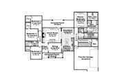 Traditional Style House Plan - 4 Beds 2.5 Baths 2292 Sq/Ft Plan #21-377 