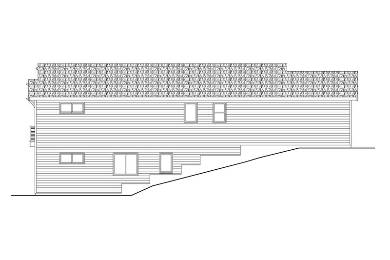 Dream House Plan - Exterior - Other Elevation 2 for Traditional House Plan #124-1469 - 3 bed, 2 bath