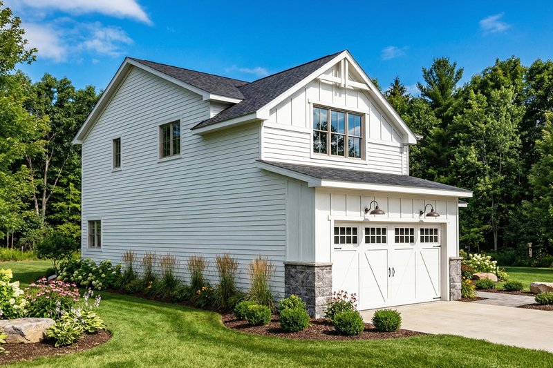 Home Plan - Exterior - Front Elevation 4 for Farmhouse House Plan #51-1517 - 4 bed, 2.5 bath