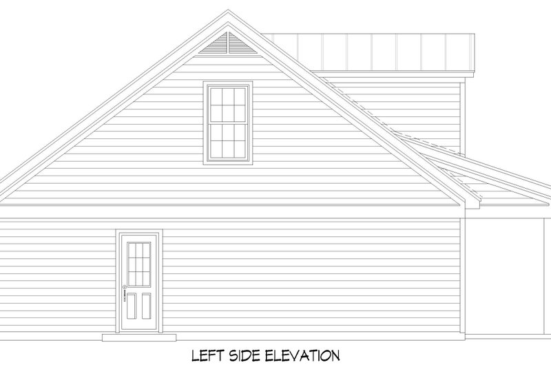 Dream House Plan - Exterior - Other Elevation for Country House Plan #932-806 - 2 bed, 2 bath