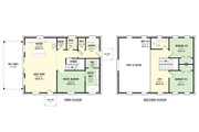 Barndominium Style House Plan - 3 Beds 2.5 Baths 2190 Sq/Ft Plan #1092-36 