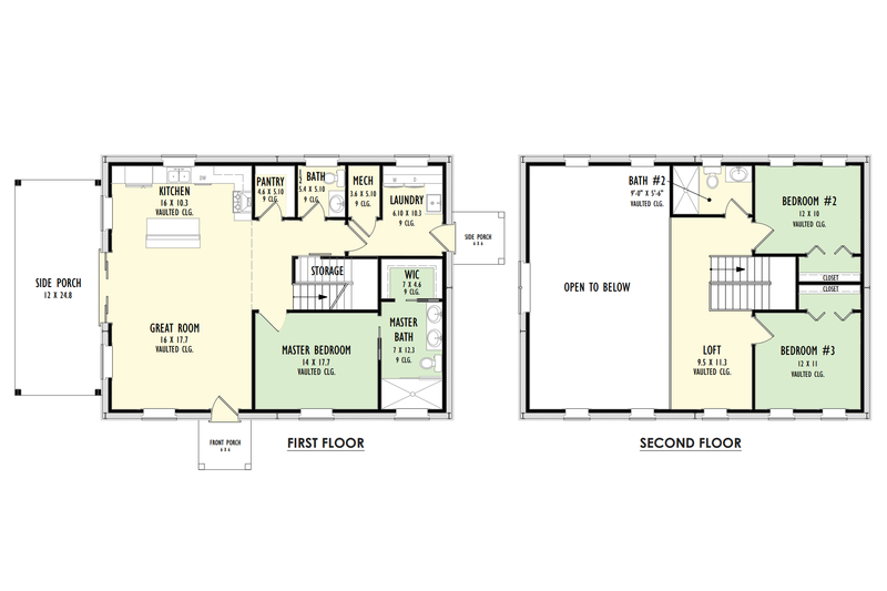 Dream House Plan - Upper Floor