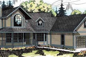 Traditional Exterior - Front Elevation Plan #124-103