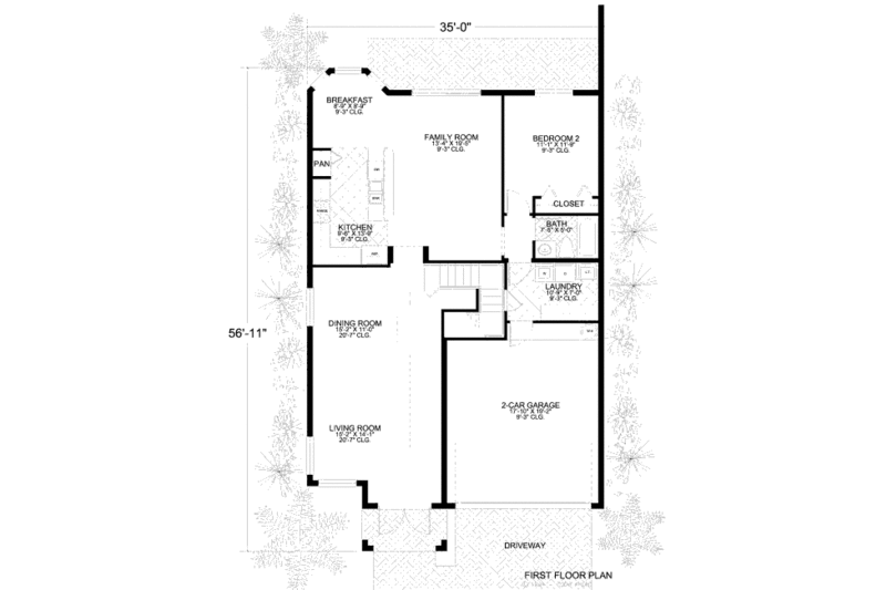 House Plan - 5 Beds 3 Baths 2647 Sq/Ft Plan #420-135 - Houseplans.com