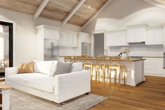 Interior - Kitchen 2 for Farmhouse House Plan #923-346 - 4 bed, 3.5 bath