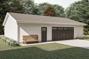 Traditional Style House Plan - 0 Beds 0 Baths 1200 Sq/Ft Plan #455-536 