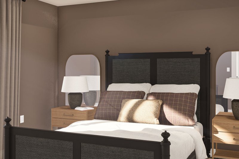 Architectural House Design - Interior - Master Bedroom for Traditional House Plan #455-435 - 3 bed, 2.5 bath