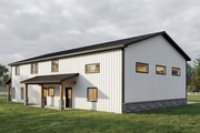 Barndominium Style House Plan - 3 Beds 2.5 Baths 2124 Sq/Ft Plan #1084-19 Exterior 