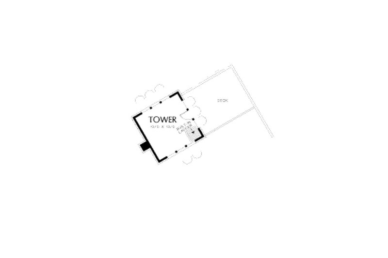 Architectural House Design - Floor Plan - Other Floor 1 for Mediterranean House Plan #48-361 - 5 bed, 5 bath