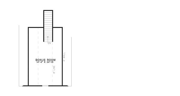 House Design - European Floor Plan - Upper Floor Plan #17-2378