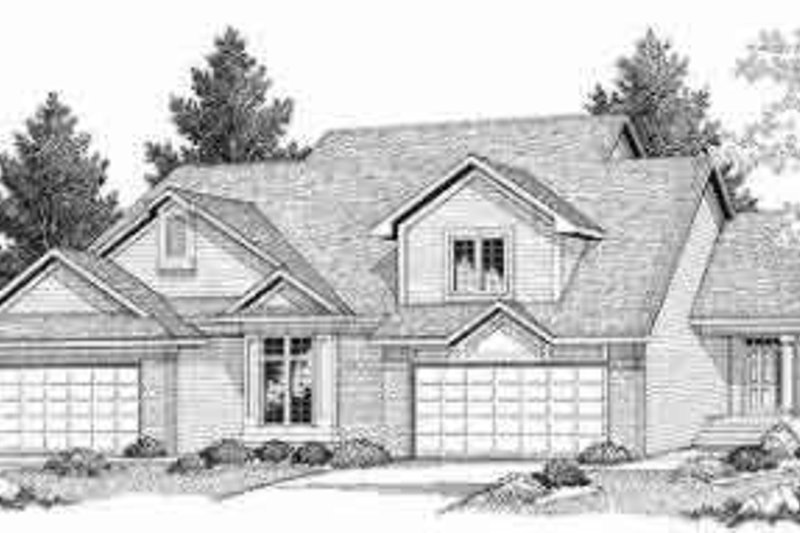 House Design - Traditional Exterior - Front Elevation Plan #70-654