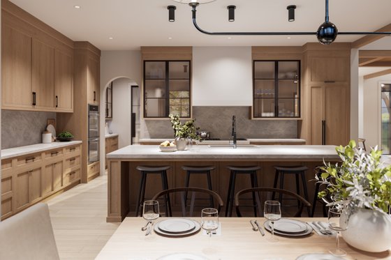 Interior - Kitchen for Farmhouse House Plan #1114-16 - 4 bed, 3.5 bath