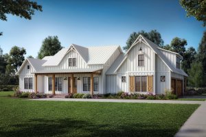 Exterior - Other Elevation for Farmhouse House Plan #1074-113 - 4 bed, 3.5 bath
