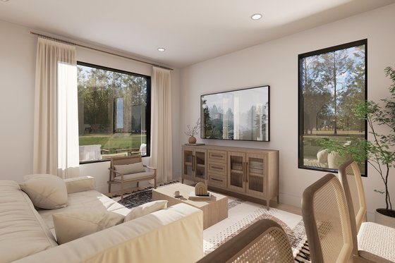 Interior - Family Room 1 for Farmhouse House Plan #23-2907 - 3 bed, 1 bath