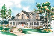 Country Style House Plan - 3 Beds 2.5 Baths 1771 Sq/Ft Plan #72-112 