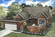Traditional Style House Plan - 4 Beds 3 Baths 2469 Sq/Ft Plan #17-211 