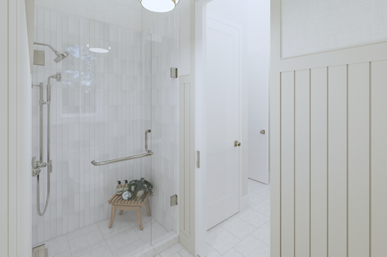 Interior - Bathroom 2 for Farmhouse House Plan #1114-105 - 2 bed, 1 bath