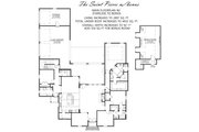 Southern Style House Plan - 4 Beds 3 Baths 2777 Sq/Ft Plan #1074-101 